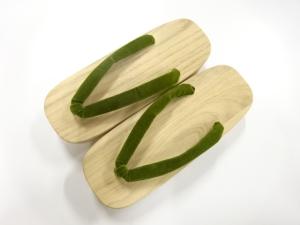 未使用品　桐下駄(22.5センチ)